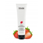Лубрикант на водной основе Nuei Inlube с алоэ вера и ароматом клубники - 100 мл. - Nuei cosmetics - купить с доставкой в Керчи