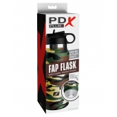 Мастурбатор в камуфляжной колбе Fap Flask - Pipedream - в Керчи купить с доставкой