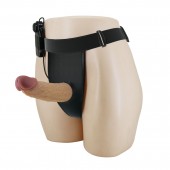 Полый вибрострапон на регулируемых трусиках Draven - 17,5 см. - Baile - купить с доставкой в Керчи