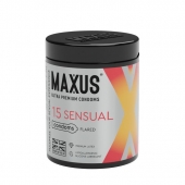 Анатомические презервативы MAXUS Sensual - 15 шт. - Maxus - купить с доставкой в Керчи
