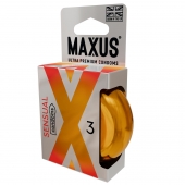 Презервативы анатомической формы Maxus Sensual - 3 шт. - Maxus - купить с доставкой в Керчи