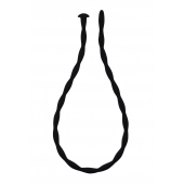 Черный уретральный массажер Glide Large - 30 см. - Lola Games - купить с доставкой в Керчи