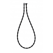 Черный уретральный массажер Glide Small - 30 см. - Lola Games - купить с доставкой в Керчи