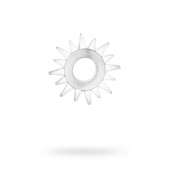 Прозрачное гелевое эрекционное кольцо-солнце - Toyfa Basic - в Керчи купить с доставкой