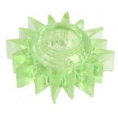 Зеленое эрекционное кольцо-солнце - Toyfa Basic - в Керчи купить с доставкой