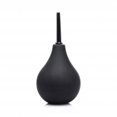 Черный анальный душ Thin Tip Enema Bulb - XR Brands - купить с доставкой в Керчи