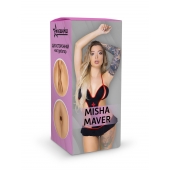Двусторонний мастурбатор Misha Maver - 22 см. - ФлешНаш - в Керчи купить с доставкой
