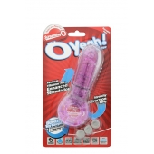 Фиолетовое эрекционное кольцо с вибрацией и пальчиком OYEAH PURPLE - Screaming O - в Керчи купить с доставкой
