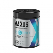 Гладкие презервативы Maxus G spot с двойной спиралью - 15 шт. - Maxus - купить с доставкой в Керчи