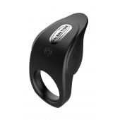 Черное эрекционное виброкольцо Vibro Lust Ring - MALESATION - в Керчи купить с доставкой