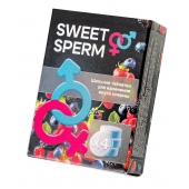 Шипучие таблетки для мужчин Sweet Sperm для изменения вкуса спермы (4 шт. по 0,5 гр.) - Капиталпродукт - купить с доставкой в Керчи