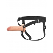 Полый страпон на ремнях 6’’ Hollow Silicone Strap-on - Pipedream - купить с доставкой в Керчи