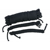 Чёрные хлопковые верёвки для бондажа - Orion - купить с доставкой в Керчи