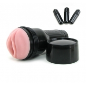 Мастурбатор-вагина Fleshlight - Vibro Pink Lady Touch с вибрацией - Fleshlight - в Керчи купить с доставкой