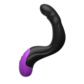 Черно-фиолетовый вибромассажёр простаты Hyper-Pulse P-Spot Massager - Pipedream - в Керчи купить с доставкой