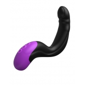 Черно-фиолетовый вибромассажёр простаты Hyper-Pulse P-Spot Massager - Pipedream - в Керчи купить с доставкой