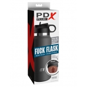 Смуглый мастурбатор-вагина в корпусе-бутылке F*ck Flask - Pipedream - в Керчи купить с доставкой