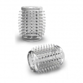 Прозрачная насадка с шипами STAY HARD COCK SLEEVE 01 CLEAR - Blush Novelties - в Керчи купить с доставкой