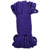 Фиолетовая верёвка для связывания и фиксации Bind Tie - 15,24 м. - Doc Johnson - купить с доставкой в Керчи
