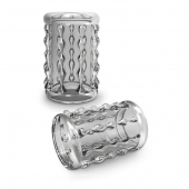 Прозрачная насадка с бороздками STAY HARD COCK SLEEVE 04 CLEAR - Blush Novelties - в Керчи купить с доставкой