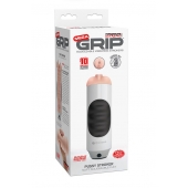 Мастурбатор-вагина Extreme Toyz Mega Grip Vibrating Stroker Mouth - Pipedream - в Керчи купить с доставкой