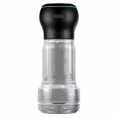 Набор PowerBlow   Feel Pocket Stroker Crystal: мастурбатор и интерактивная насадка - Kiiroo - в Керчи купить с доставкой