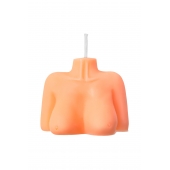 Оранжевая сувенирная свеча «Женский силуэт» - Pecado - купить с доставкой в Керчи