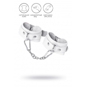 Белые узкие наручники-браслеты со скруглёнными углами - Pecado - купить с доставкой в Керчи