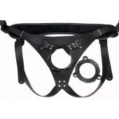 Пояс Hard Brutal для больших насадок - LOVETOY (А-Полимер) - купить с доставкой в Керчи