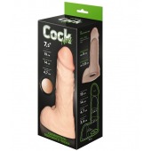 Телесный фаллоудлинитель с мошонкой Cock Next - 19 см. - LOVETOY (А-Полимер) - в Керчи купить с доставкой