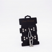 Черные кожаные наручники с регулируемыми ремешками - Crazy Handmade - купить с доставкой в Керчи