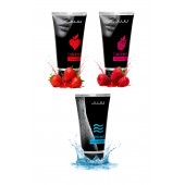 Набор из 3 лубрикантов JUJU (увлажняющий, клубника, малина) - JuJu - купить с доставкой в Керчи