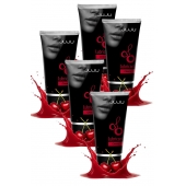 Набор из 5 съедобных лубрикантов JUJU со вкусом вишни - JuJu - купить с доставкой в Керчи