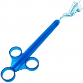 Синий шприц для введения лубриканта XL Lubricant Launcher - XR Brands - купить с доставкой в Керчи