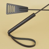 Черный кожаный стек «Сириус» - 60 см. - Sitabella - купить с доставкой в Керчи