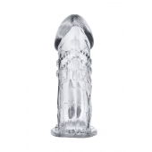 Прозрачная насадка на пенис Uco - 13 см. - A-toys - в Керчи купить с доставкой