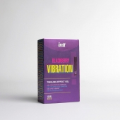 Стимулирующий гель с эффектом вибрации Blackberry Vibration - 15 мл. - INTT - купить с доставкой в Керчи