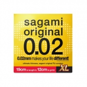 Презерватив увеличенного размера Sagami Original 0.02 XL-size - 1 шт. - Sagami - купить с доставкой в Керчи
