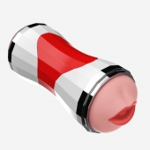 Двусторонний мастурбатор в колбе Power Grip Cup - вагина и ротик - Boys of Toys - в Керчи купить с доставкой