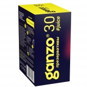 Ароматизированные презервативы Ganzo Juice - 30 шт. - Ganzo - купить с доставкой в Керчи