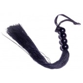 Черная силиконовая плеть - 37 см. - Boys of Toys - купить с доставкой в Керчи