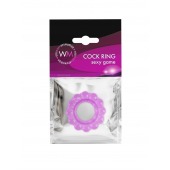 Лиловое эрекционное кольцо с 2 рядами стимулирующих шариков - Erowoman-Eroman - в Керчи купить с доставкой