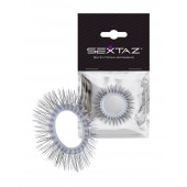 Круглое эрекционное кольцо с «ресничками» - Sextaz - в Керчи купить с доставкой