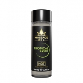 Массажное масло c ароматом тропических фруктов Massage Oil - 100 мл. - HOT - купить с доставкой в Керчи