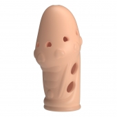 Телесная насадка на пенис Booker - 8 см. - Baile - в Керчи купить с доставкой