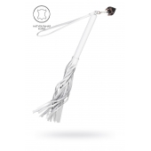 Белая кожаная плеть - 50 см. - Pecado - купить с доставкой в Керчи