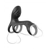 Черная насадка на пенис Ultimate Couples Cage Pro - Pipedream - в Керчи купить с доставкой