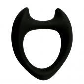 Черное эрекционное кольцо с рожками Wooomy Toro M - Adrien Lastic - в Керчи купить с доставкой
