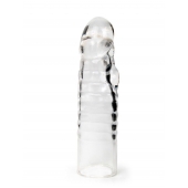 Прозрачная закрытая насадка на член - 15 см. - Sex Expert - в Керчи купить с доставкой