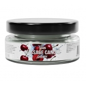 Массажная свеча «Спелая вишня» - 50 мл. - SGAN - купить с доставкой в Керчи